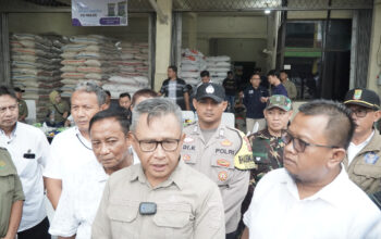 Pastikan Harga Beras Turun, Polres Karawang dan Satgas Pangan Lakukan Pengecekan di Pasar Induk Beras Johar