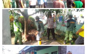 Dibawah Bimbingan Bhabinkamtibmas dan Babinsa, Satlinmas Desa Pagersari Patut Dijadikan Teladan, Kebersamaan dan Dedikasi yang Tinggi Bagi Lingkungan Sekitar
