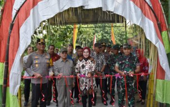 Selesai 100%, KBM Tahap III di Desa Nrandu Resmi Ditutup