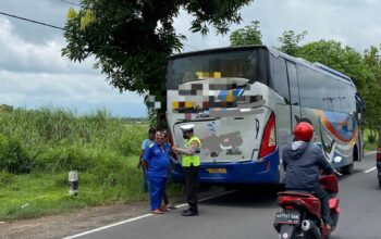 Guna Menekan Laka lantas, Kapolres Nganjuk Ajak Pengguna Jalan Patuhi Batas Kecepatan