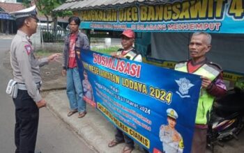 Kabid Humas Polda Jabar : Disiplin Berlalu Lintas Ops Keselamatan Lodaya, Polisi Dikmas ke Pengguna Jalan