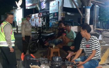 Polres Nganjuk Intensifkan Patroli Sahur Serentak Hingga Wilayah Perbatasan Terluar