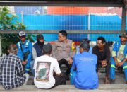 Polres Pelabuhan Tanjung Priok Gelar Jumat Curhat Bersama Para Buruh dan Ojek Motor