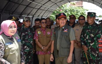 Dandim Grobogan Bersama Forkopimda Dampingi Kunker Kepala BNPB