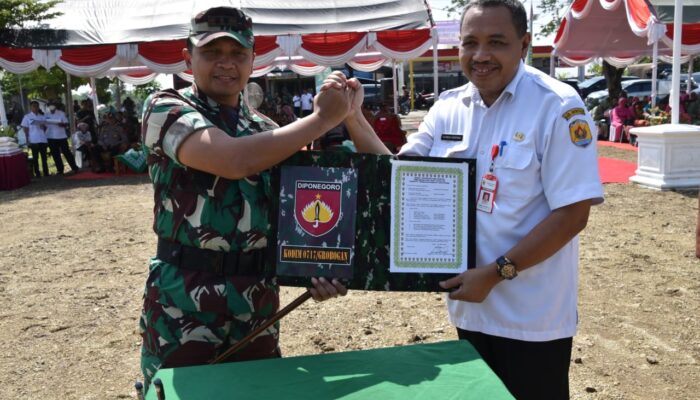 Dandim Grobogan Tutup TMMD Sengkuyung Tahap I Tahun 2024