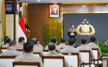 Kapolri Buka Rakernis Gabungan 5 Divisi Satker Polri
