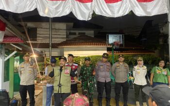 Cegah Perang Sarung Dan Curanmor Polsek Pancoran Gelar Patroli Cipkon Bersama 3 Pilar