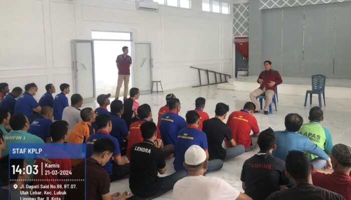 Kepala Lapas klarifikasi dan Sosialisasi, Terkait Berita Pungli Di Lapas Lubuklinggau