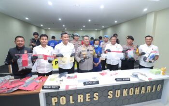 Operasi Pekat Candi 2024, Polres Sukoharjo Berhasil Mengungkap Berbagai Kasus Penyakit Masyarakat