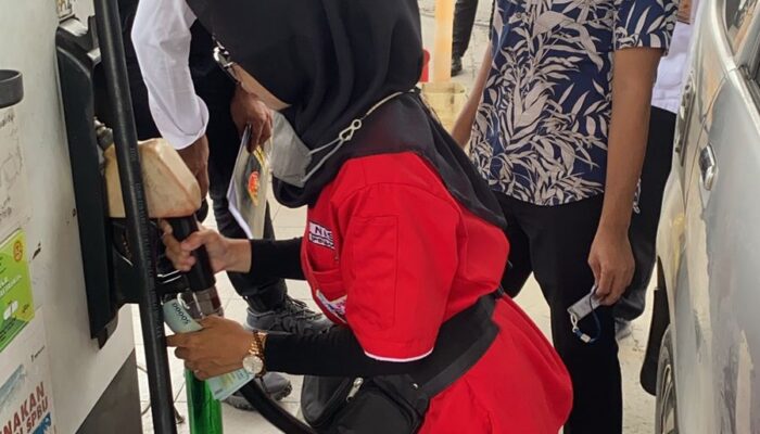 Jelang Idul Fitri, Sat Reskrim Polres Kendal Pastikan Alat Ukur BBM di SPBU Wilayah Kendal Aman dan Sesuai Standar