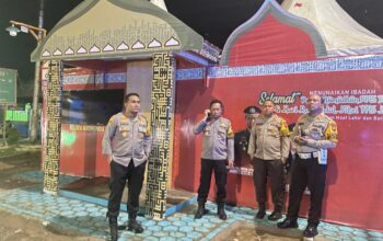 Kapolres Kendal Cek Kesiapan Pos Pengamanan dan Pos Pelayanan Idul Fitri 1445 H Tahun 2024