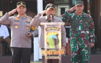 Polres Jepara Siagakan Ratusan Personel Selama Operasi Ketupat Candi 2024