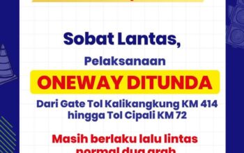 Kendaraan dari Arah Batang Menuju Jakarta Masih di Bawah Parameter, Korlantas Polri Tunda Rekayasa Lalin One Way