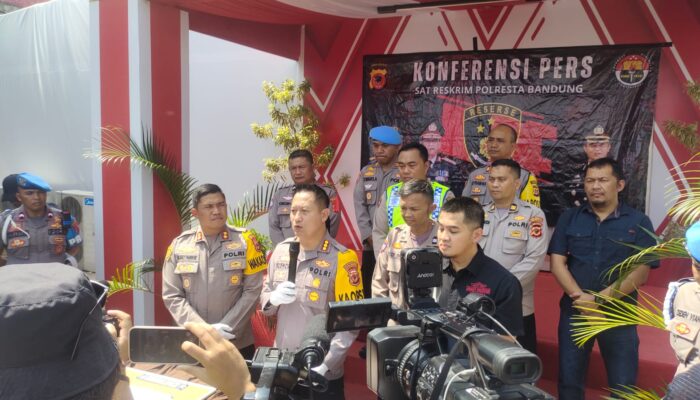 Aksi Heroik Polisi Ringkus Begal  kepada Sopir Online di Pangalengan