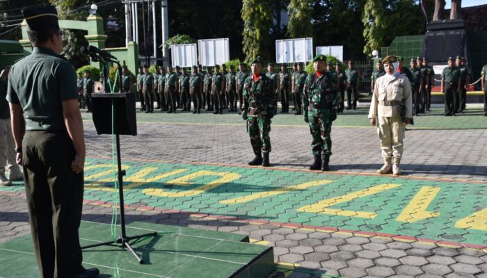 Kodim Grobogan Gelar Upacara 17-an Bulan April 2024