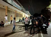 Antisipasi Balap Liar di Jalan Raya Sawah Lega, Polsek Wanaraja Gencar Lakukan Patroli Malam