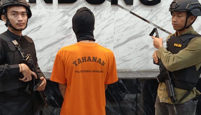 Sat Reskrim Polrestabes Bandung Tangkap Satu Orang Lakukan Pengeroyokan Pasca Bentrok Ormas