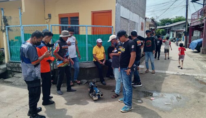 Ormas Gibas Sub Sektor Kalibaru Bekasi Bersama Pengurus Wilayah dan BPBD Laksanakan Foging Cegah DBD