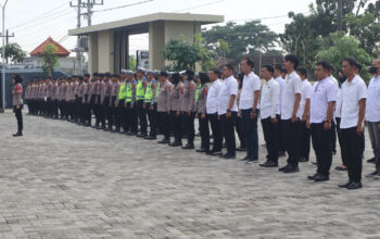 Siap Amankan Penetapan Presiden dan Wakil Presiden, Polres Sukoharjo Siapkan Ratusan Personil