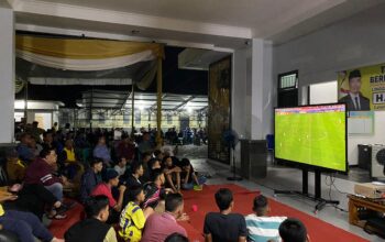 Gelar Nobar Indonesia U23 vs Irak U23 Bertabur Doorprize