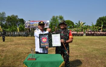 Kodim Grobogan Gelar Upacara Pembukaan TMMD Sengkuyung Tahap II di Desa Kedungwungu