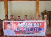 Kepala Desa Se-Kecamatan Bulukerto Wonogiri Deklarasi Dukung Irjen Ahmad Luthfi Maju Pilgub Jateng
