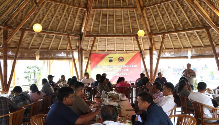 Kuatkan Sinergitas, Polres Semarang dan Media Gelar Silaturahmi