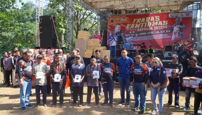 Ratusan peserta ikuti Trabas Kamtibmas Kapolda Jateng
