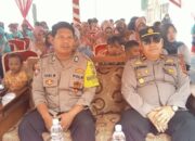 Kapolsek Cantigi Bersama Bhabinkamtibmas Hadiri Acara Perpisahan Siswa di SMPN 1 Cantigi Tahun Ajaran 2023/2024