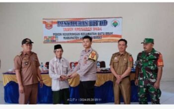Pemerintahan Pekon Kegeringan Salurkan BLT – DD Tahap Pertama Kepada 28 KPM