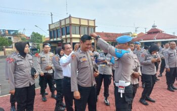 Gaktibplin, Propam Polres Jepara Gelar Pemeriksaan Sikap Tampang dan Kelengkapan Personel