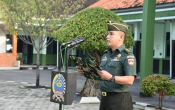 Kasdim Grobogan : Upacara Bendera Mengandung Banyak Makna Mendalam