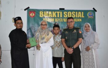 Peduli Sesama, Kodim Grobogan Gelar Bakti Sosial