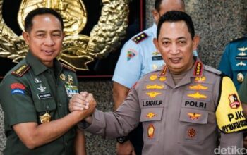 Survei Litbang Kompas : TNI-Polri Jadi 2 Lembaga dengan Citra Positif Teratas