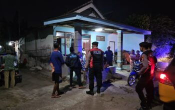 Polres Nganjuk Gelar Patroli Gabungan untuk Tingkatkan Keamanan di Desa Kedungombo