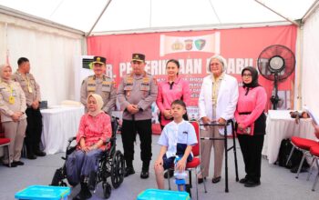 HUT Bhayangkara Ke-78, Polri Gelar Bakti Sosial Kesehatan Se-Indonesia