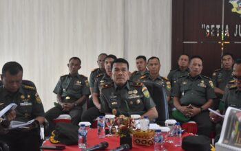 Kunjungi Kodim 0424/TGM, Danrem 043/Gatam Sampaikan Babinsa Ujung Tombak Satuan