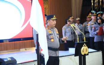 Kapolri Pimpin Upacara Kenaikan Pangkat 31 Pati Polri