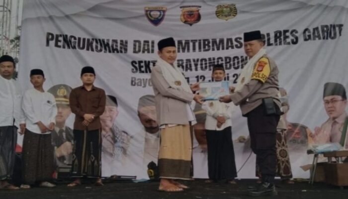 Perkuat Sinergitas, Polres Garut Kukuhkan Sejumlah Da’i Kamtibmas