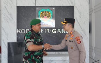 Kapolres Garut Perkuat Sinergitas Dengan Silaturahmi