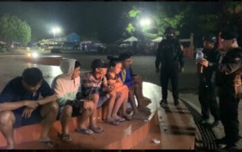 Tim Patroli Siraju Polres Jepara Amankan Segerombolan Pemuda Sedang Pesta Miras Hingga Balap Liar