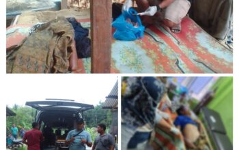 Respon Cepat Personel Polsek Besitang Bersama Perwakilan Ekspedisi PT Batra Suriya Cargo, Tangani Laporan Meninggal nya Seorang Warga Tapanuli Selatan