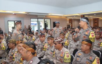 Kapolres Garut Berikan Arahan Dalam Apel Besar Bhabinkamtibmas