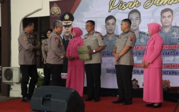 Polres Wonogiri Gelar Pisah Sambut Pejabat baru