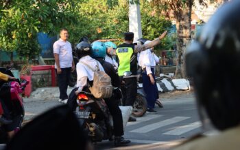 AG Pagi Merupakan Tugas Wajib Anggota Polisi : Kata Kapolres Demak