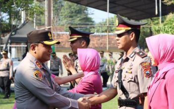 Serah Terima Jabatan di Polres Kendal: Kapolres Ingatkan Kesiapan Pengamanan Pilkada