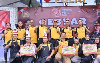 Semarak HUT Kemerdekaan RI Ke-79, Polisi di Jepara Gelar Berbagai Macam Perlombaan
