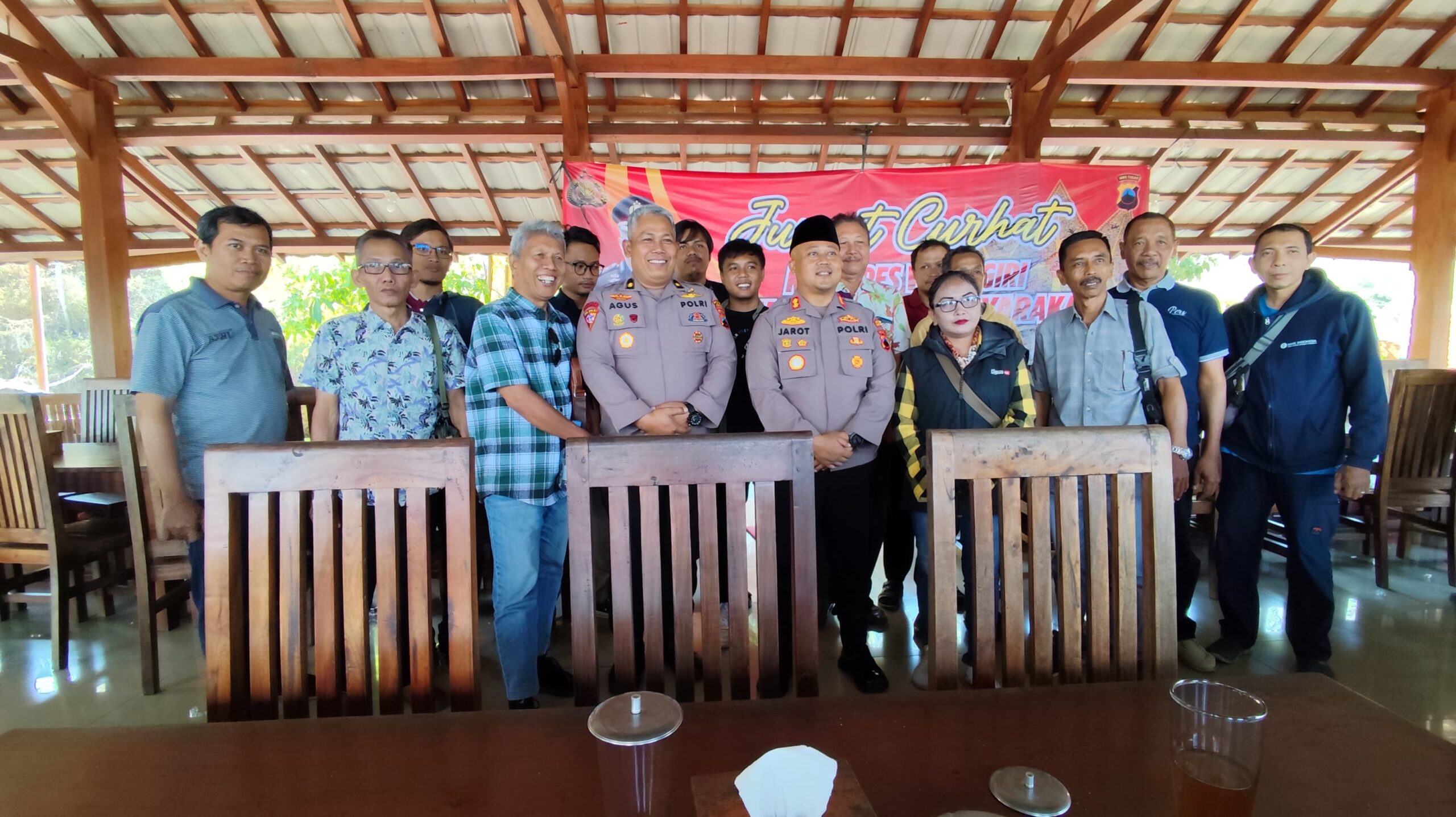 Jumat Curhat, Polres Wonogiri Ajak Masyarakat Bersinergi Wujudkan Kamtibmas Aman Kondusif