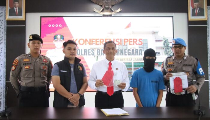 Mobil Mau Disalon Malah Digelapkan, Tersangka Berhasil Ditangkap Sat Reskrim Polres Banjarnegara
