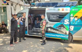 Sinergitas TNI-POLRI dan Sosialisasi TPPO di Wilayah Hukum Polsek Sumur Bandung